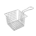 thumbnail image 1 of Wovilon 1Pc Mini Square Fry Baskets - 3.9 X 3.9 X 3 Inch - Stainless Steel Fryer Basket Fried Food Filter, French Fries Frying Chips Desk Food Presentation Mesh Basket Kitchen Restaurant Cooking Tool, 1 of 9