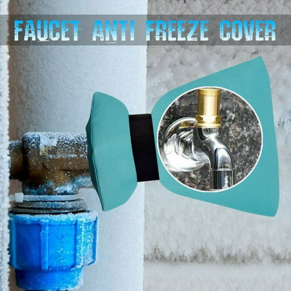 Wovilon 1Pcs Faucet Protective Cover Winter Outdoor Water Outlet Water Insulation Antifreeze Cover