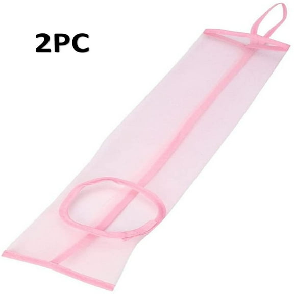 Wovilon 2Pc Home Grocery Bag, Vegetable Hanging Storage Bags Mesh Organizer Grocery Bag Folding Recycling Net Container Bag Kitchen Gadgets Kitchen Tools
