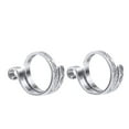 thumbnail image 1 of Wovilon 2Pcs 1/2Pccrochet Finger Ring Adjustable Crochet Tension Ring Open Yarn Guide Finger Clip Crochet Thimble(Rings), 1 of 4