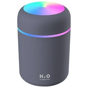 Wovilon Humidifiers for Bedroom Humidifiers Humidifier Humidifiers for Large Room Portable Mini Humidifier 300Ml Cool Mist Humidifier with Night Light