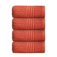 thumbnail image 1 of Wovilon 4 Pcs Bath Towels Set For Bathroom Cotton Thick Soft Absorbent Towel Set Of 4 Household Wash Face Gift Towel, 1 of 7