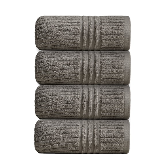 Wovilon 4 Pcs Bath Towels Set For Bathroom Cotton Thick Soft Absorbent Towel Set Of 4 Household Wash Face Gift Towel