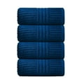 thumbnail image 1 of Wovilon 4 Pcs Bath Towels Set For Bathroom Cotton Thick Soft Absorbent Towel Set Of 4 Household Wash Face Gift Towel, 1 of 8