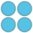 thumbnail image 1 of Wovilon 4Pcs Car Diamond Cup Mat Bottle Seat Cushion Non-Slip Silicone Cushion Kitchen Gadgets Kitchen Tools, 1 of 2
