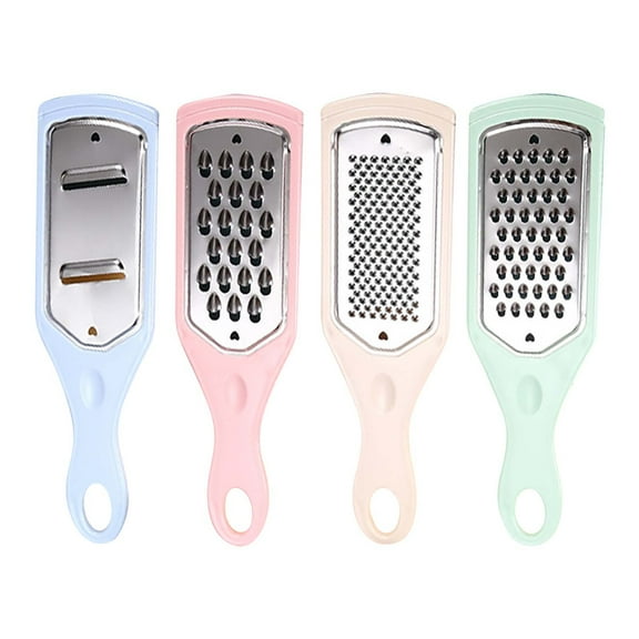 Wovilon 4Pcs Mini Grater for Vegetable, Stainless Steel Vegetable Grater Cheese Grater for Kitchen Use
