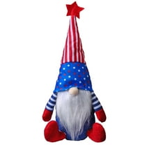 Wovilon 4Th Of July Patriotic Gnome Decorations, Handmade Mr & Mrs Usa Gnomes Plush Table Ornaments Gift For Independence Day Memorial Day Presidents Day Veterans Day Armed Forces Day