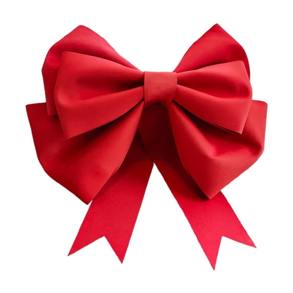 Wovilon 50cm Big Bow Outdoor House Patio Christmas Decoration Indoor 2024 Christmas Spring Festival Bow Decoration Scene Setup