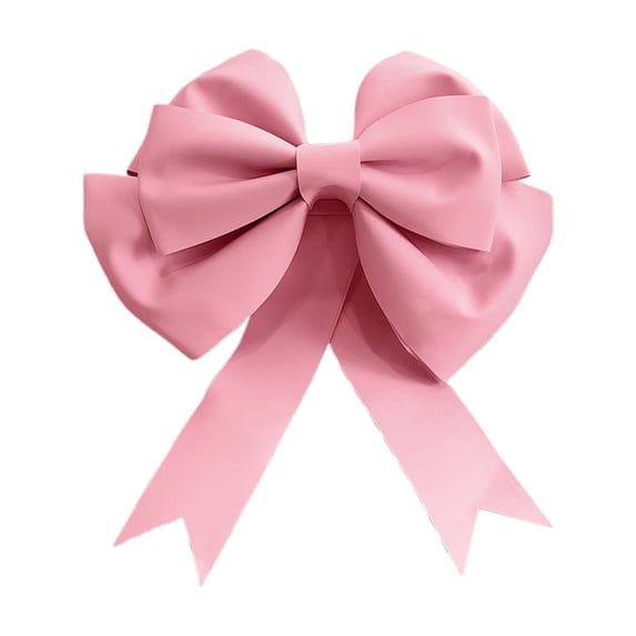 Wovilon 50cm Big Bow Outdoor House Patio Christmas Decoration Indoor 2024 Christmas Spring Festival Bow Decoration Scene Setup