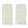 thumbnail image 1 of Wovilon 510 Non-Woven Double-Sided Storage Bag Washable Wardrobe Multi-Pocket Bra Hanging Bag Door Rear Socks Storage Bag, 1 of 5