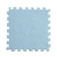 thumbnail image 1 of Wovilon 5Pcs 11.81Inch Square Puzzle Polyester Velvet Eco-Friendly Carpet In 14 Colors, 1 of 5