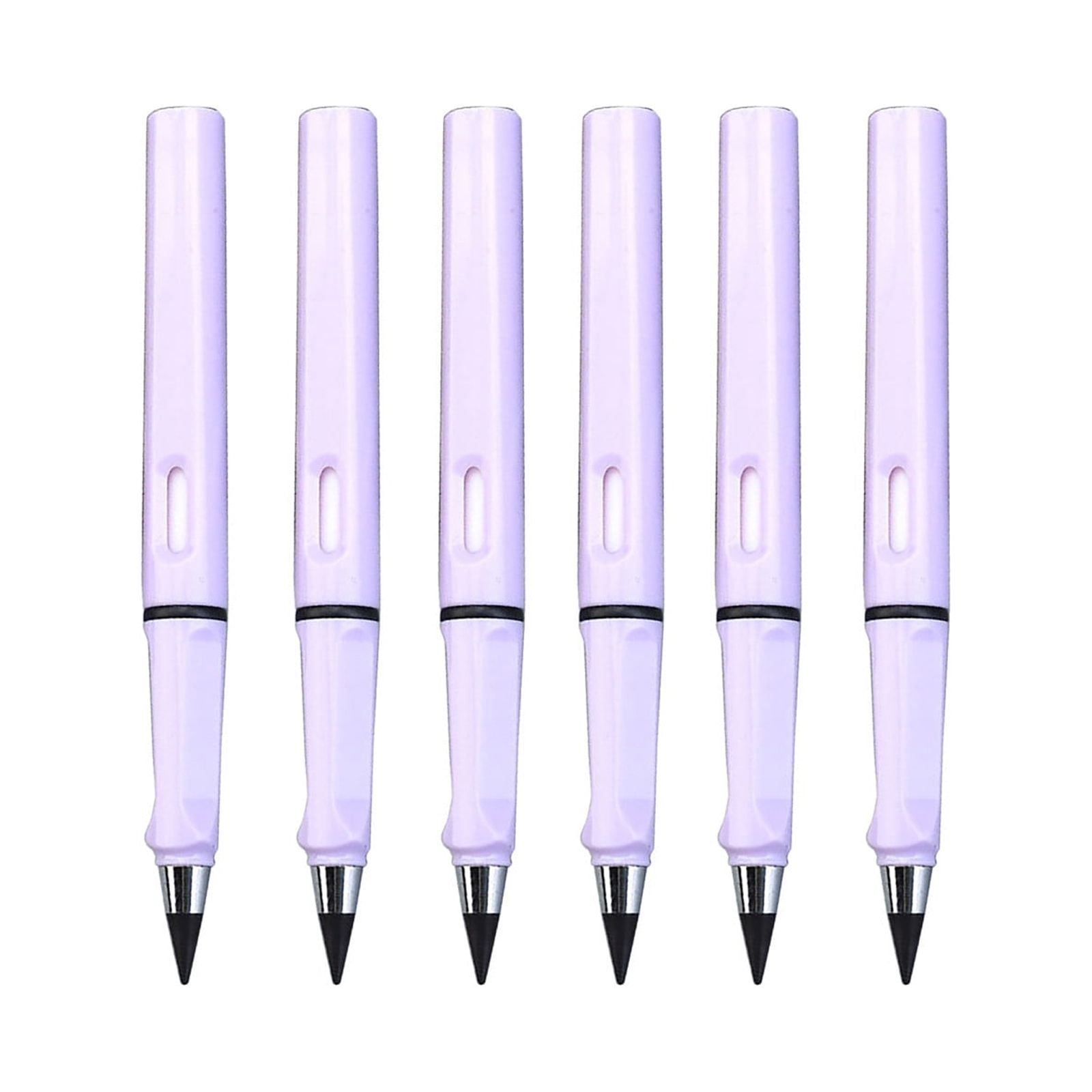 Vikakiooze Back to School Supplies, Grip Posture Correction Design Pencil Without Ink, Old Undead Pen, Creative Metal Pen, Blue