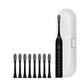 thumbnail image 1 of Wovilon 8 Brush Heads Electric Toothbrush For Adults USB Charging, 1 of 6