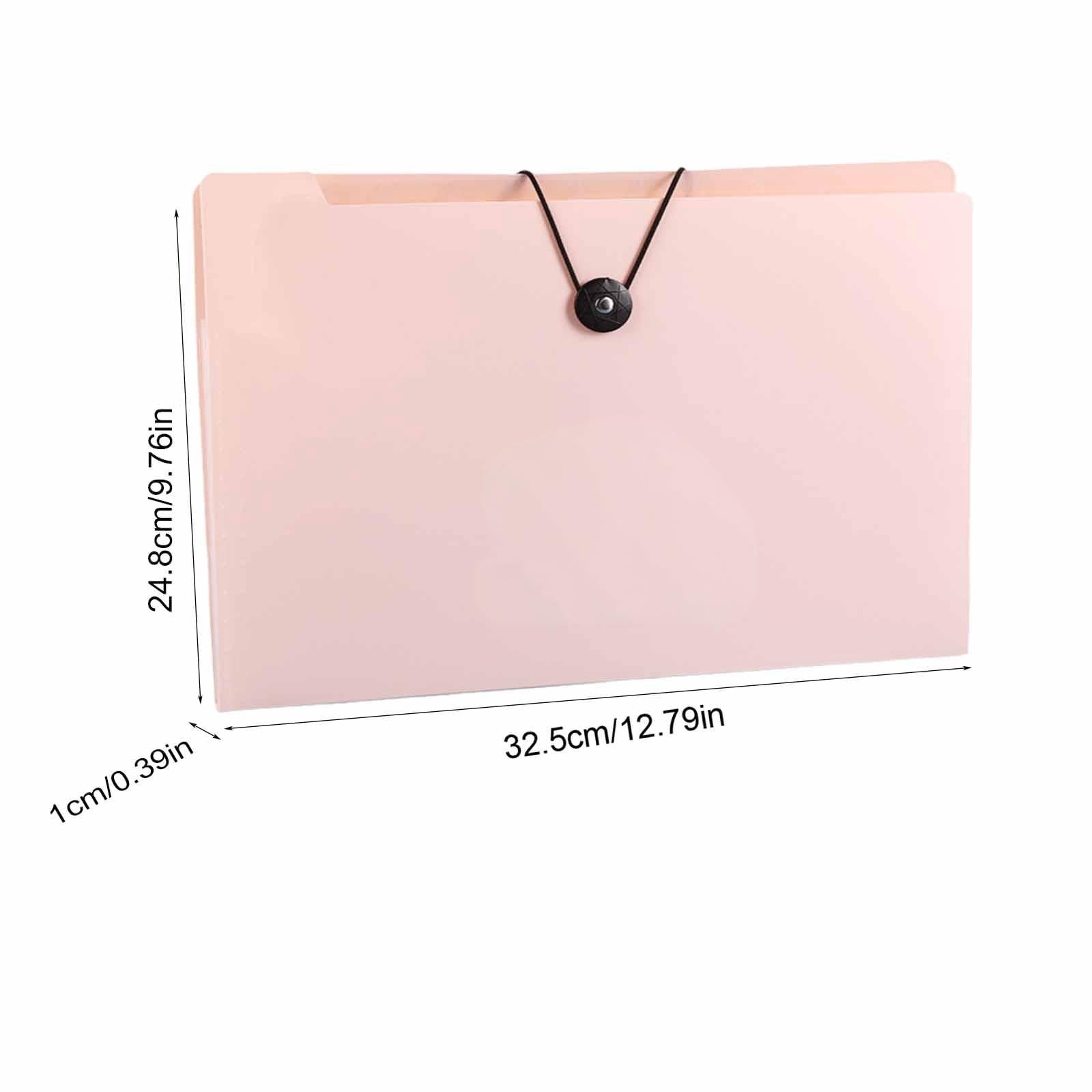 Test Folder Long Wovilon A4 Portable Folder Test Paper Bag Student Multi Layer Large ...