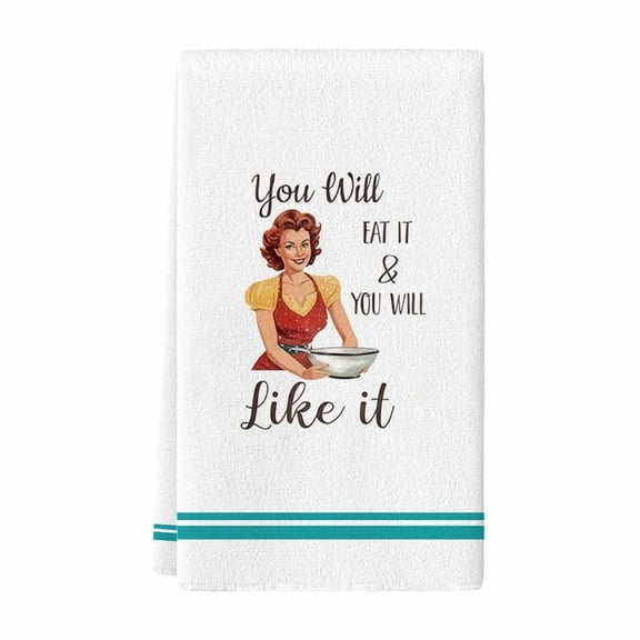 Wovilon Absorbent Hand Towel Tea Towel Kitchen Absorbent Towel Rag Microwave Towel