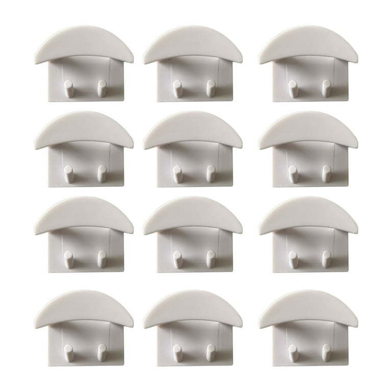 Mirfane 12 PCS Adhesive Hat Hooks for Wall，Upgraded Hat Holder  Hat Hangers，Hat Hook for Baseball Caps，No Drilling，Strong Hat Hooks for Ear  Headbands（White） : Home & Kitchen