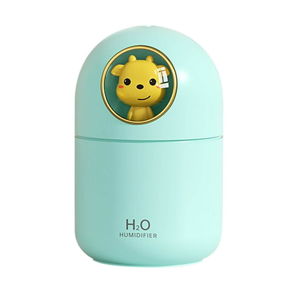 Wovilon Adorable Humidifier Usb Mute Cartoon Aromatherapy Machine Water Replenishing Instrument Desktop Vehicle Atomizer