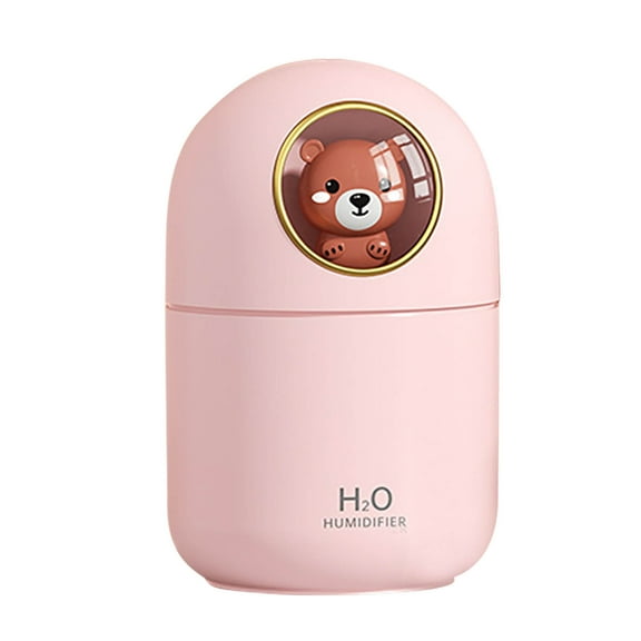 Wovilon Adorable Humidifier Usb Mute Cartoon Aromatherapy Machine Water Replenishing Instrument Desktop Vehicle Atomizer