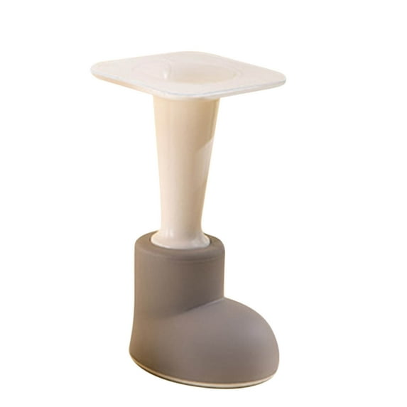 Wovilon Anti-Collision Doorstop Creative Silicone Door Suction Free Punching Toilet Top Door Door Silent Toilet Door Doorstop