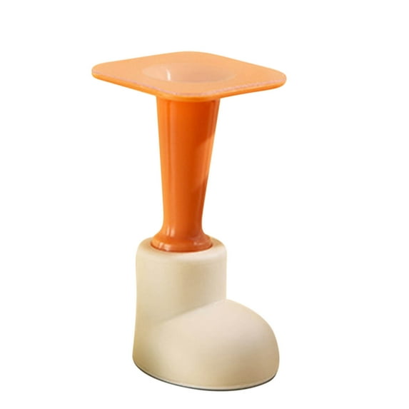 Wovilon Anti-Collision Doorstop Creative Silicone Door Suction Free Punching Toilet Top Door Door Silent Toilet Door Doorstop