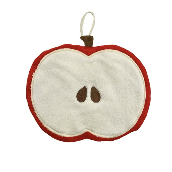 Wovilon Apples Fruit Hand Towel Can Be Hung Without Shedding Super Absorbent Kitchen Supplies Children's Squares Towel Hand Towel