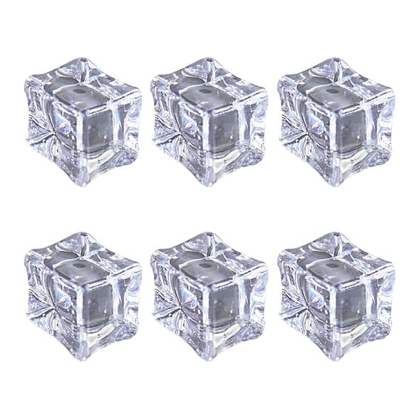Wovilon Artificial Lifelike Plastic Ice, Summer Ice Wine with Wine Refrigeration Items