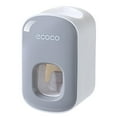 thumbnail image 1 of Wovilon Bathroom Nail-Free Wall-Mounted Double-Squeeze Lazy Automatic Toothpaste Squeezer, 1 of 5