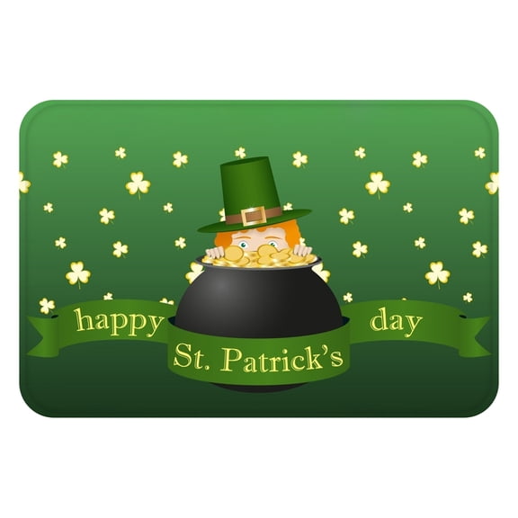Wovilon Bathroom Rugs Rugs For Living Room St. Patrick'S Day Welcome Doormats Home Carpets Decor Carpet Living Room Carpet