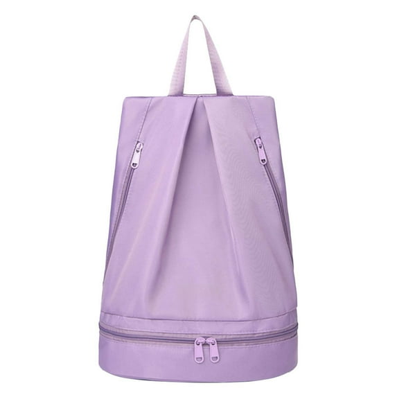 Wovilon Beach Backpack With Shoe Compartment - Wet And Dry Separation Backpack Ideal For Beach Gym Travel Swimming Sports