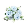 thumbnail image 1 of Wovilon Beautiful Artificial Silk Fake Flowers Wedding Valentines Bouquet Bridal Decor, 1 of 6