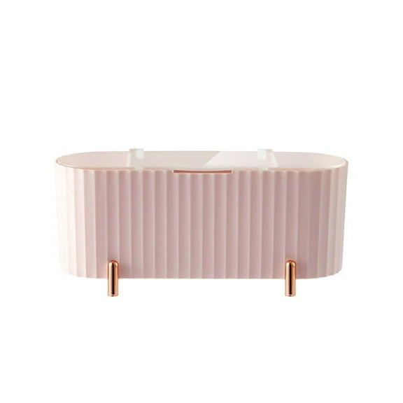 Wovilon Beauty E-Gg Storage Box With Transparent Cover Dust-Proof Box, Cotton Swab Powder Puff Storage Box, Household Cotton Pad Storage Box