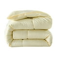 thumbnail image 1 of Wovilon Bed Quilt Large - Quilted All Season Down Quilt With White Lightweight Quilt Angled Label - Machine Washable Large 59x 79 Inches, 1 of 6