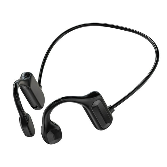 Wovilon Bone Conduction Headphones Earhook, Neckband Bluetooth Earphones Wireless Open Ear Sport Headphone With Mic, Waterproof Sweatproof Conducting Headset Induction Earphones For Sport, Work