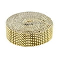 thumbnail image 1 of Wovilon Bows For Girls 10 Yard Acrylic Rhinestone Diamond Ribbon For Wedding, Birthday Decorations, 1 of 6