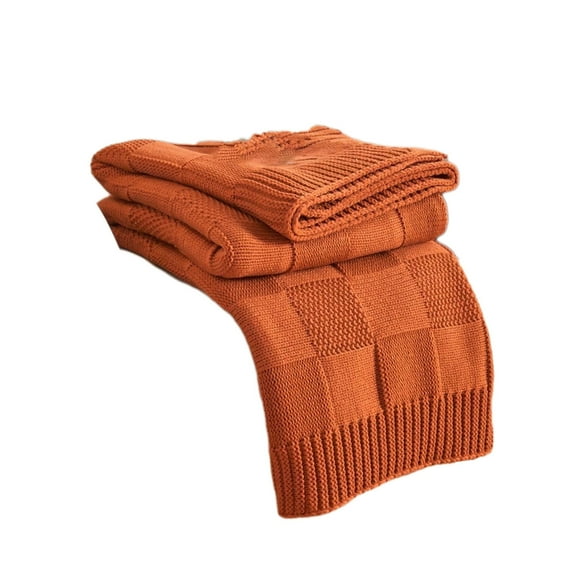 Wovilon Camping Blanket Sofa Blanket Daylight Blanket Knitted Boho Conditioning Napping Blanket Sofa Cover Blanket Woolen Blanket