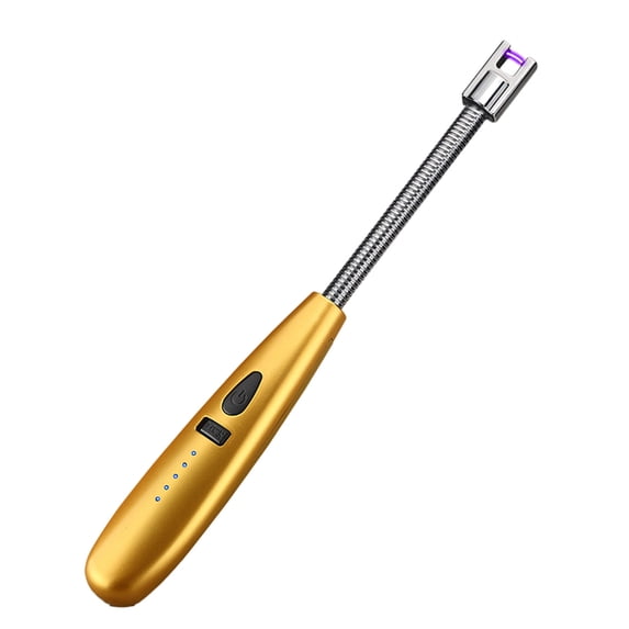 Wovilon Candle Lighters, USB Rechargeable Lighter Windproof Long Lighter Camping Lighter Grill Lighter For Party