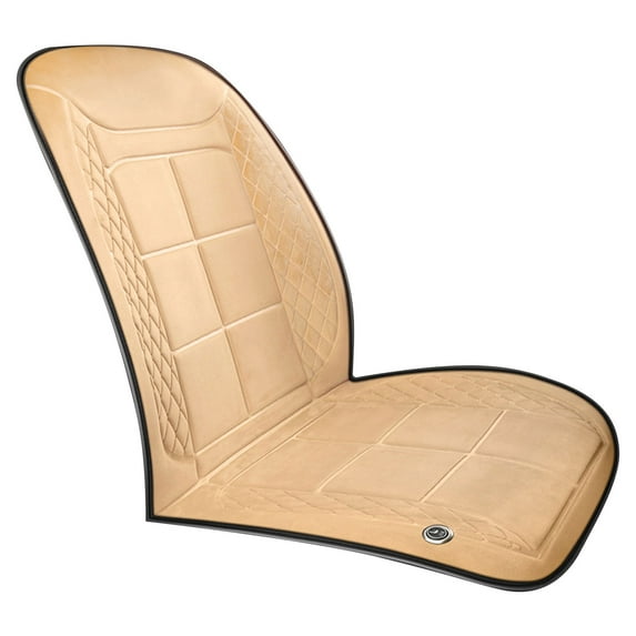 Wovilon Car Heating Seat Cushion Car Electric Heating 12V24V Universal Seat Car Cushion Winter Plush Warm Heating Seat Cushion