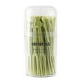 thumbnail image 1 of Wovilon Cartoon Animal Disposable Fruit Fork Box With 50 Plastic Dessert Forks Fruit Forks Color Two Tooth Cake Forks, 1 of 5