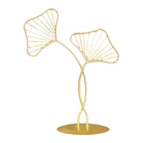 Wovilon Centerpiece Table Decorations Table Decorations For Living Room Home Furnishing Gold Metal Ornaments Gold Leaf Desktop Art Deco Ornaments