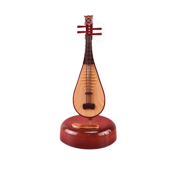 Wovilon Centerpiece Table Decorations Table Decorations For Living Room Mini Violin Music Box Musical On Stand Ornaments Exquisite Desk Gift