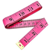 Wovilon Measuring Tape for Body, Centimetre & inch Double Scale Soft Tape Measure, 60-inch Body Sewing Flexible Ruler for Weight Loss, Measuring Tape for Body Measureme Sewing Tailor Craft Vinyl Rule