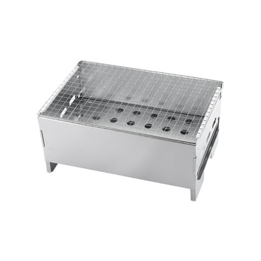Portable Charcoal Grill - Foldable Tabletop BBQ For Camping & Picnics