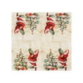 thumbnail image 1 of Wovilon Christmas Colored Printed Napkins Party Napkins Party Ambiance Napkins Disposable Napkins, 1 of 6