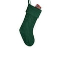 thumbnail image 1 of Wovilon Christmas Decoration Socks (Green), Christmas Large Knitted Wool Home Wall Decoration Candy Bag Socks Sleeve Diamond Gift Bag Socks, 1 of 5