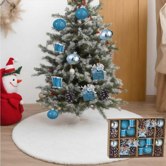 Wovilon Christmas Decorations Christmas Decorations Christmas Gift Package Combination Christmas Tree Pendant Christmas Set