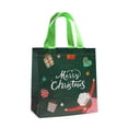 thumbnail image 1 of Wovilon Christmas Gift Bags Heavy Duty Treat Tote Grocery Bags Handling Sewing Multi Purpose Non Woven Gift Bags 9.05 X 8.7 X 4.3 Inches, 1 of 6