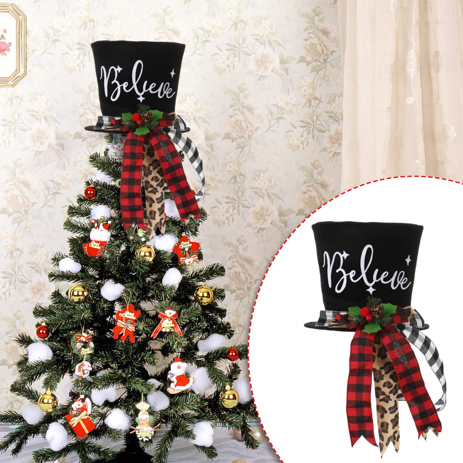 Rotating Christmas Tree Topper Mr. Christmas Animated Ballerina Tree ...