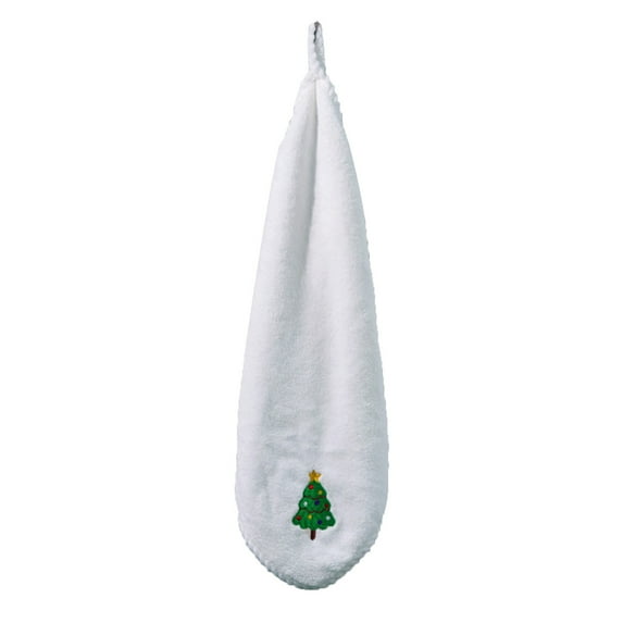 Wovilon Christmas Hand Towels Decorative Towels Set For Drying Cleaning Cooking And Baking Embroidered Christmas Holiday Towels Gift Set