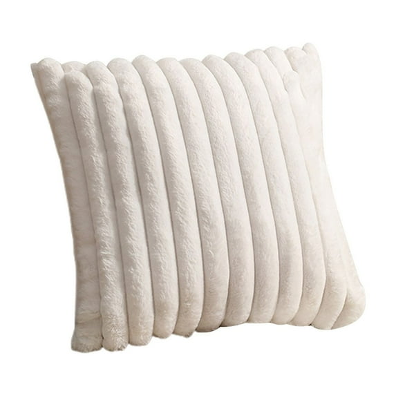 Wovilon Christmas Pillowcase Border Wholesale Pillowcase Solid Colour Without Core Plush Christmas Pillowcase