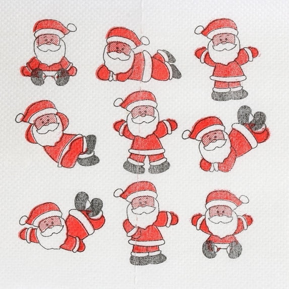 Wovilon Christmas Toilet Paper In Household Essentials Home Santa Claus Bath Toilet Roll Paper Christmas Supplies Xmas Decor Tissue